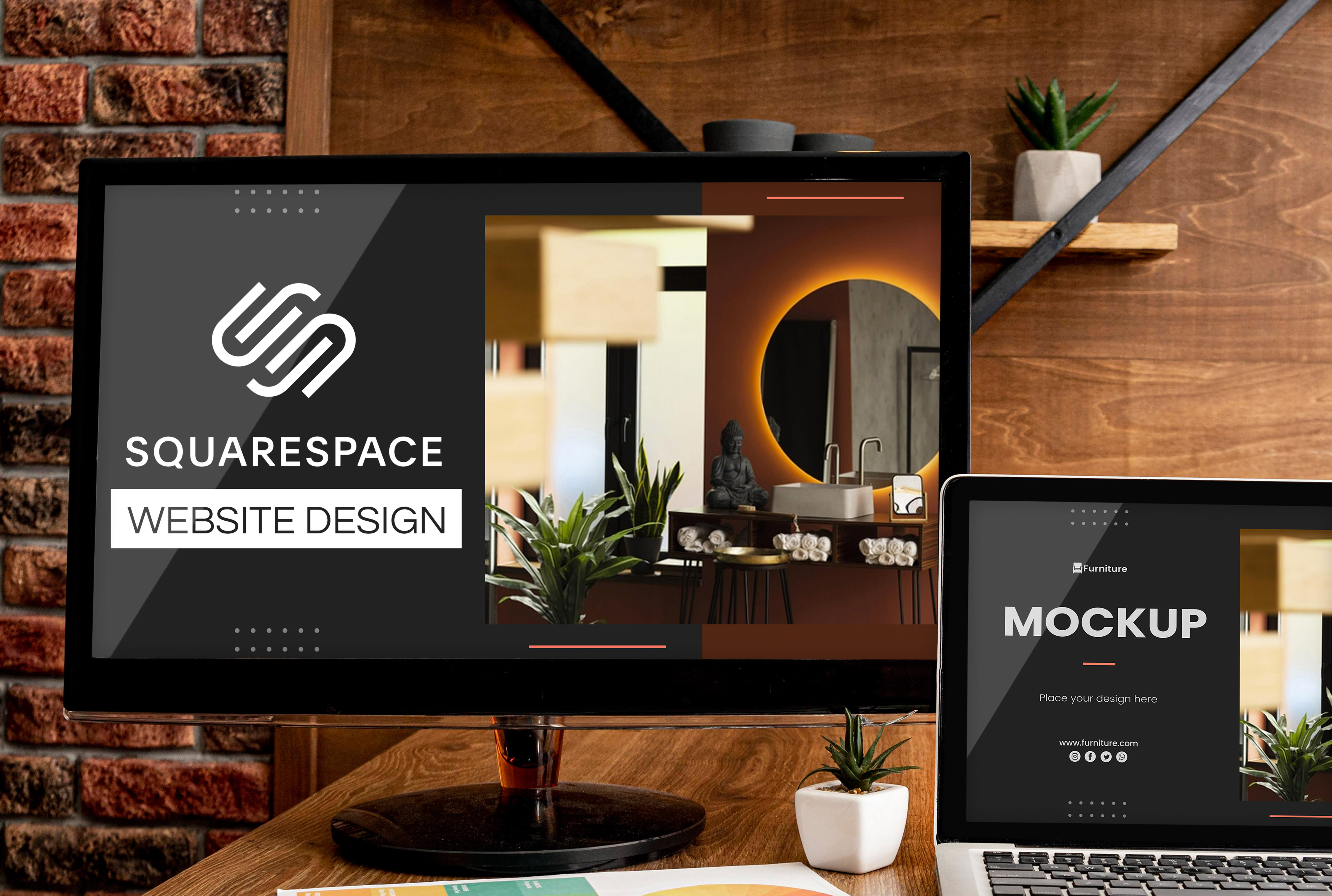 squarespace website design and redesign