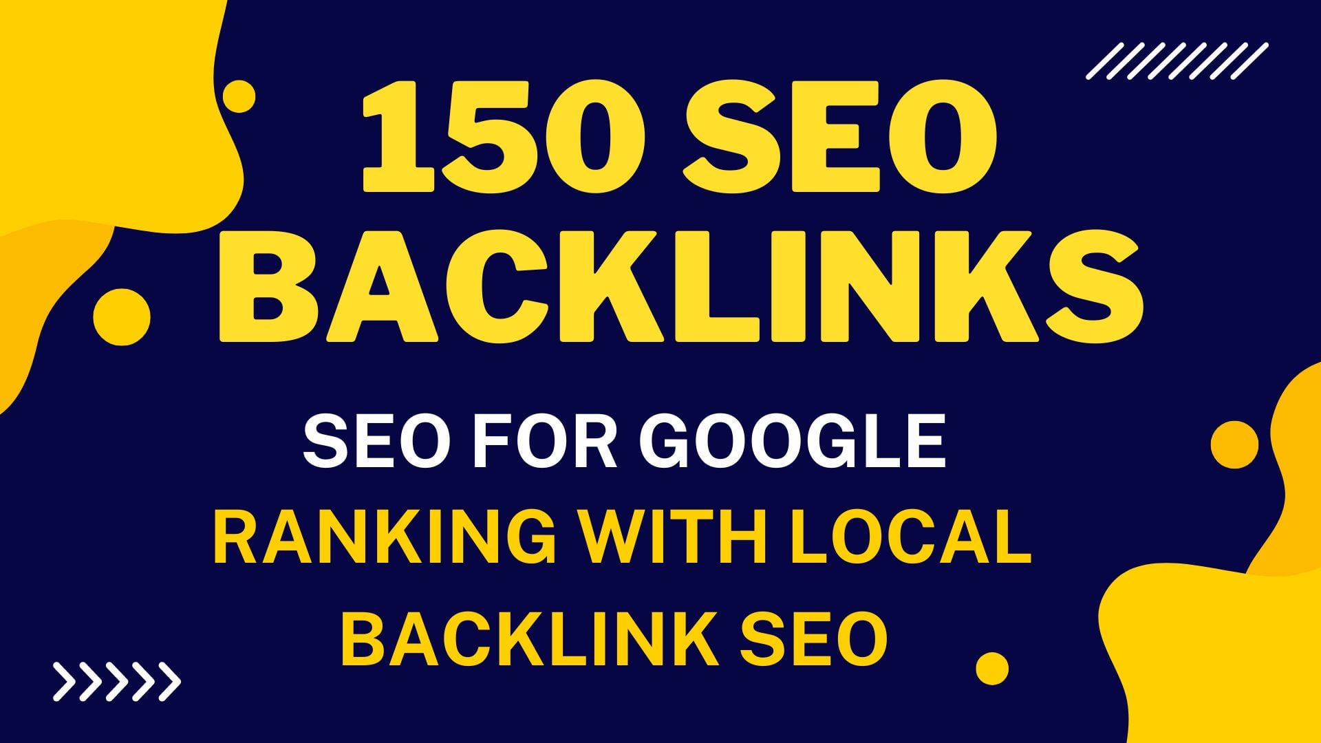 150 SEO backlinks high da authority link building service for google ranking