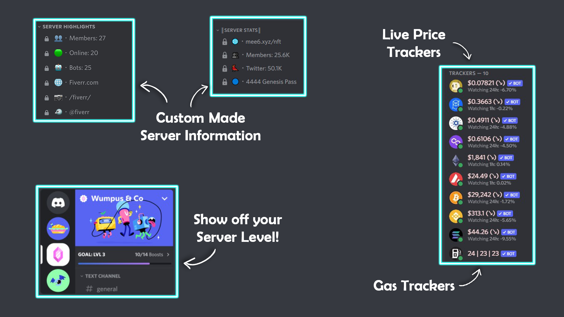 I will create a fully unique and the most modern discord server to impress your community, 