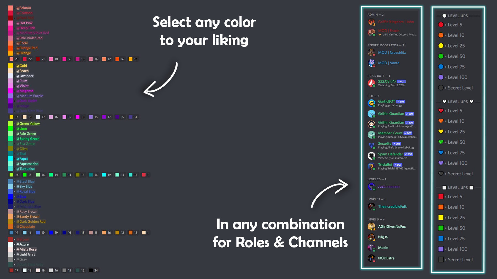 I will create a fully unique and the most modern discord server to impress your community, 