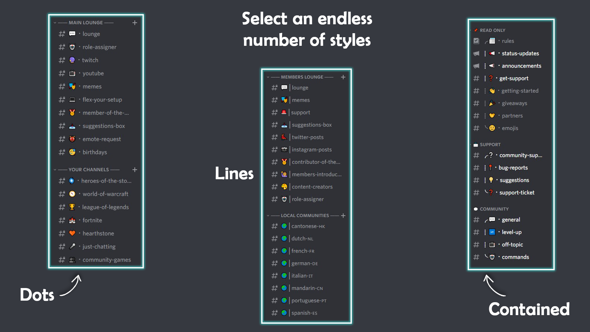 I will create a fully unique and the most modern discord server to impress your community, 