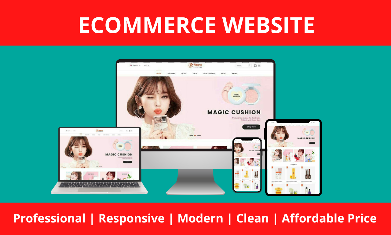 I will build woocommerce website and eommerce store in wordpress