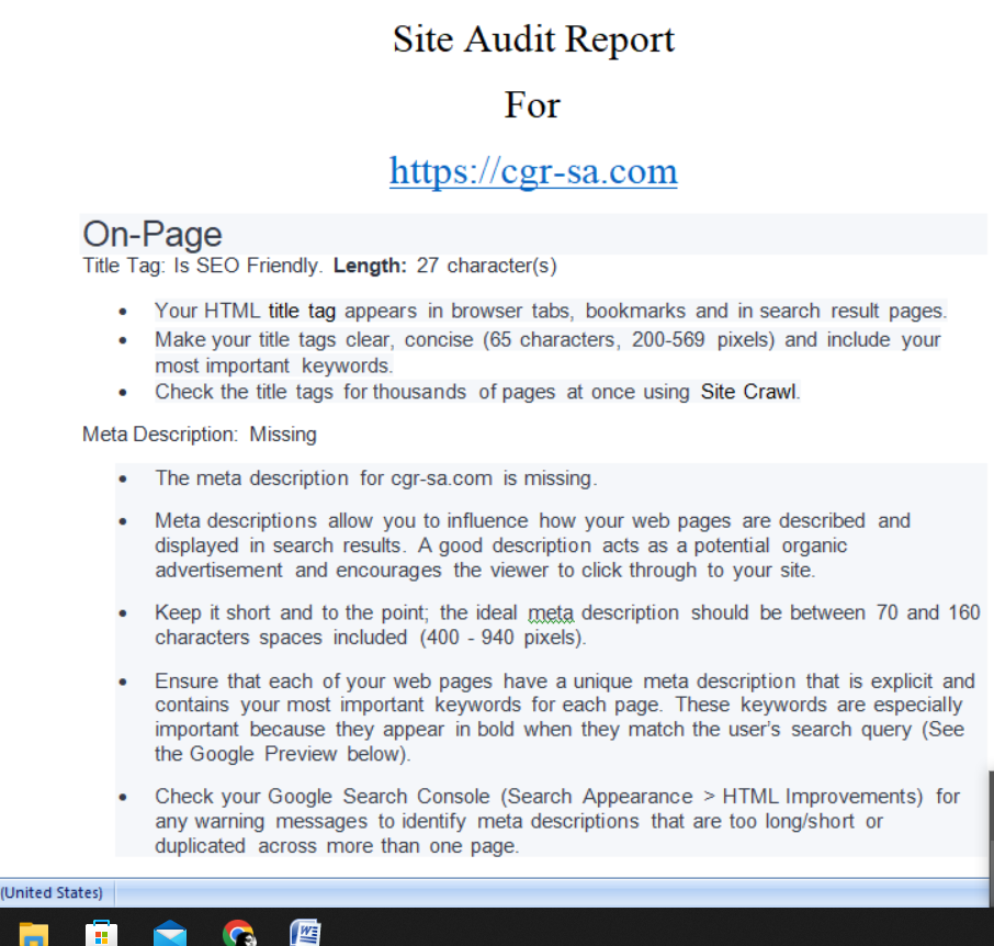 I will do monthly on page SEO services