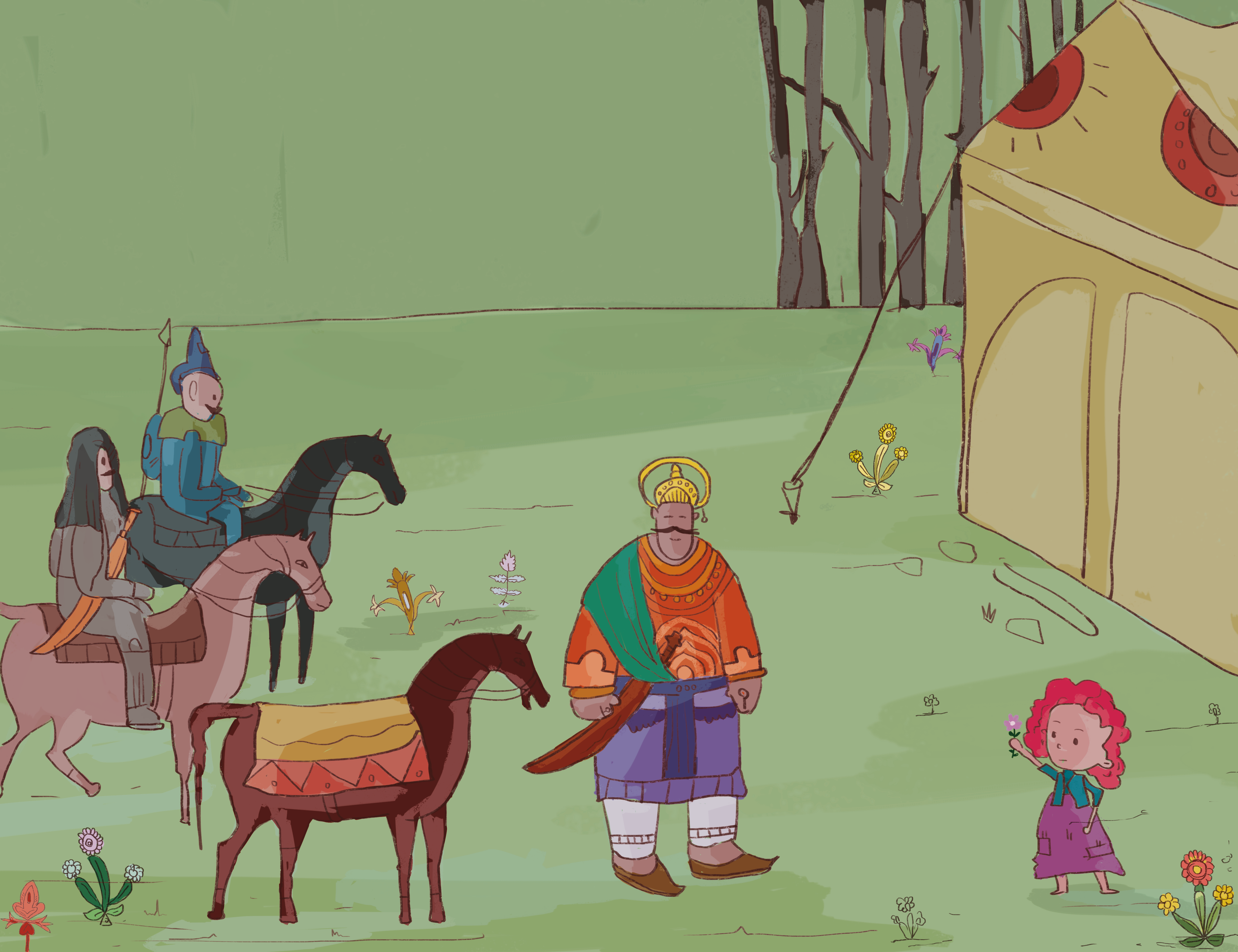 I will design awesome illustrations and comic art for you