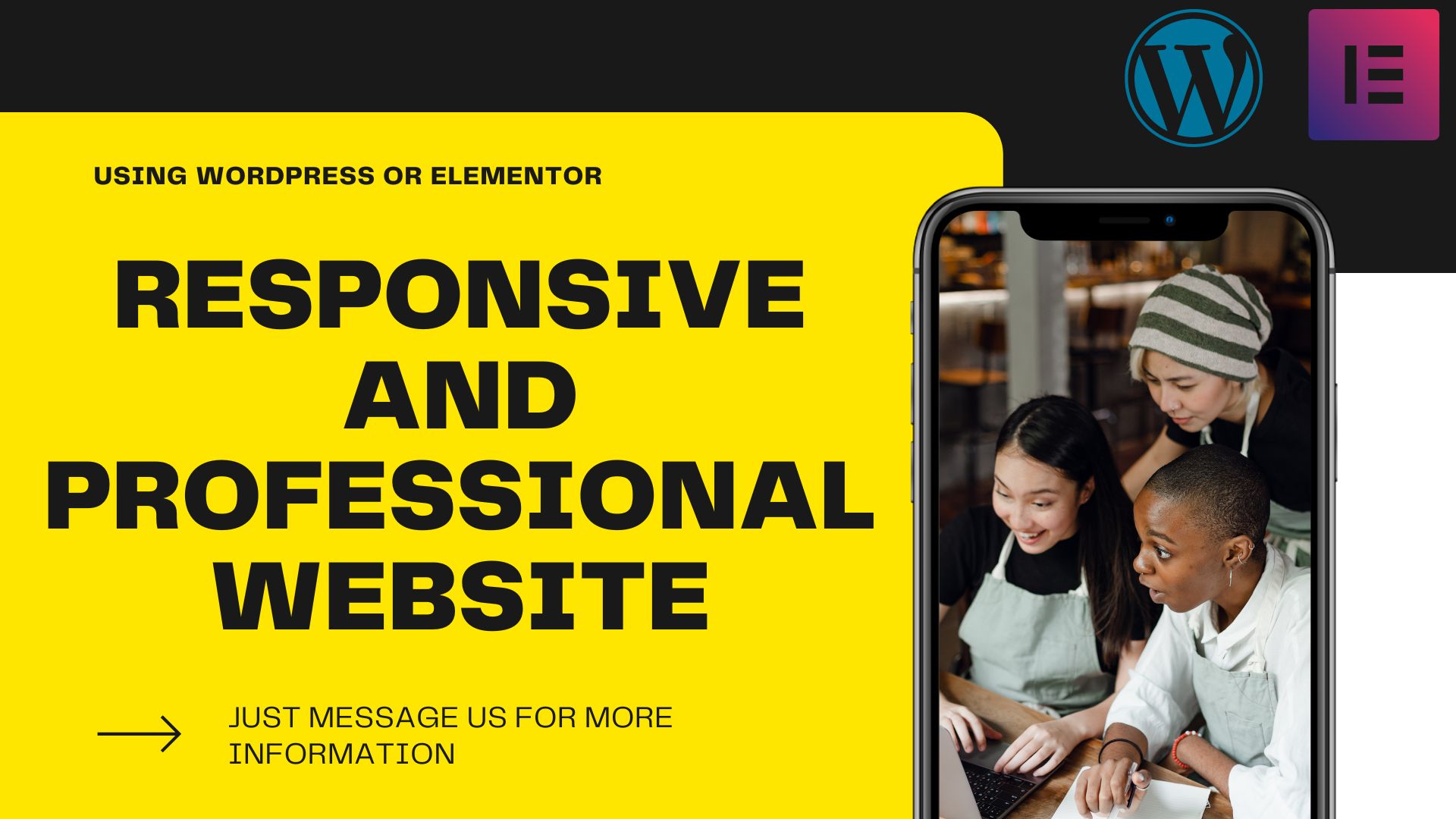 I Can Create A Professional Website Using Wordpress