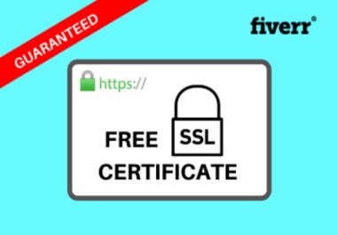 I can install SSL Certificate in 1 hour
