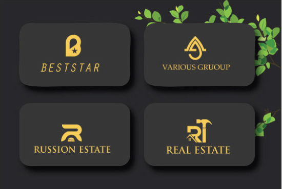 modern minimalist business unique logo design for company