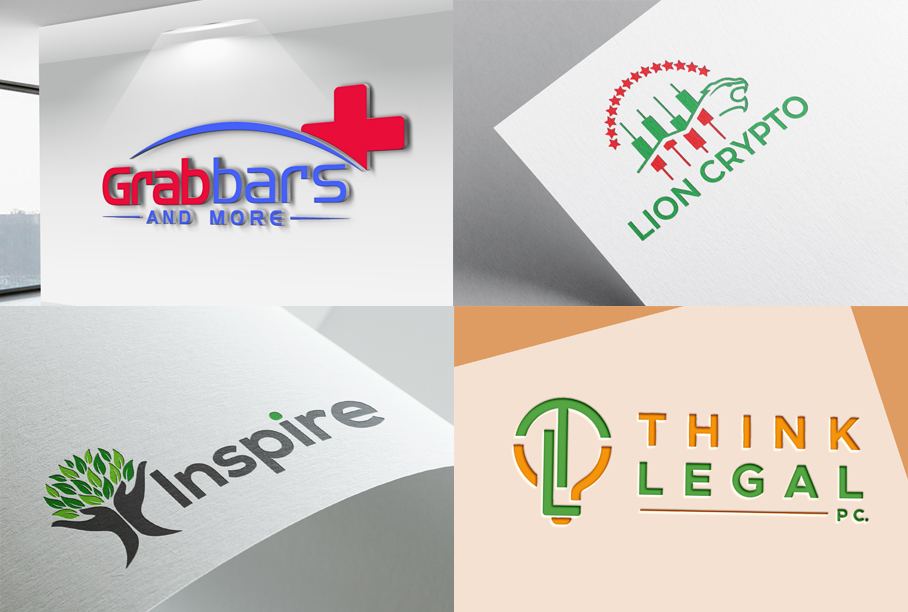 I will design a unique modern minimalist logo for you professionally