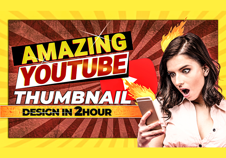 I will design amazing eye catchy clickbait youtube th...