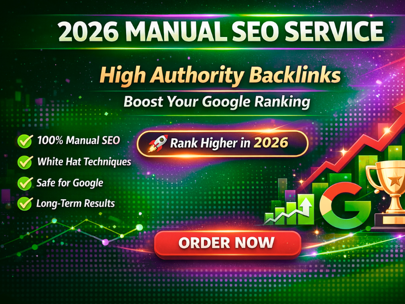 2026 Updated Manual SEO Package High Quality Backlinks