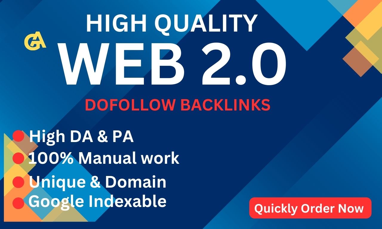 I will build 55+ High-quality web 2.0 super Blog Backlinks.