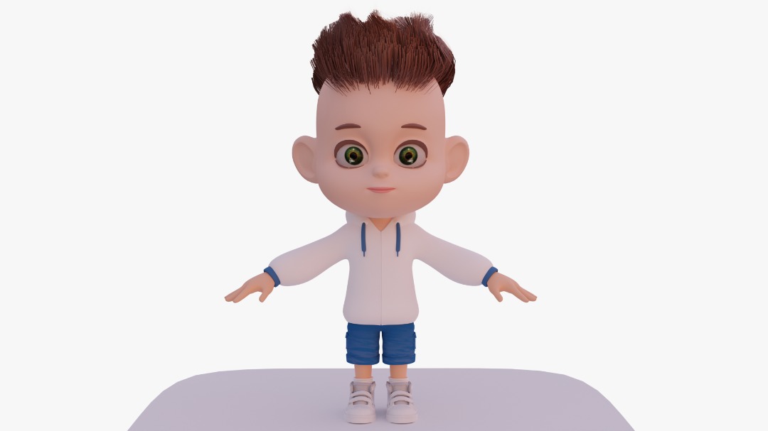 I will do 3d model of your character for animation or game