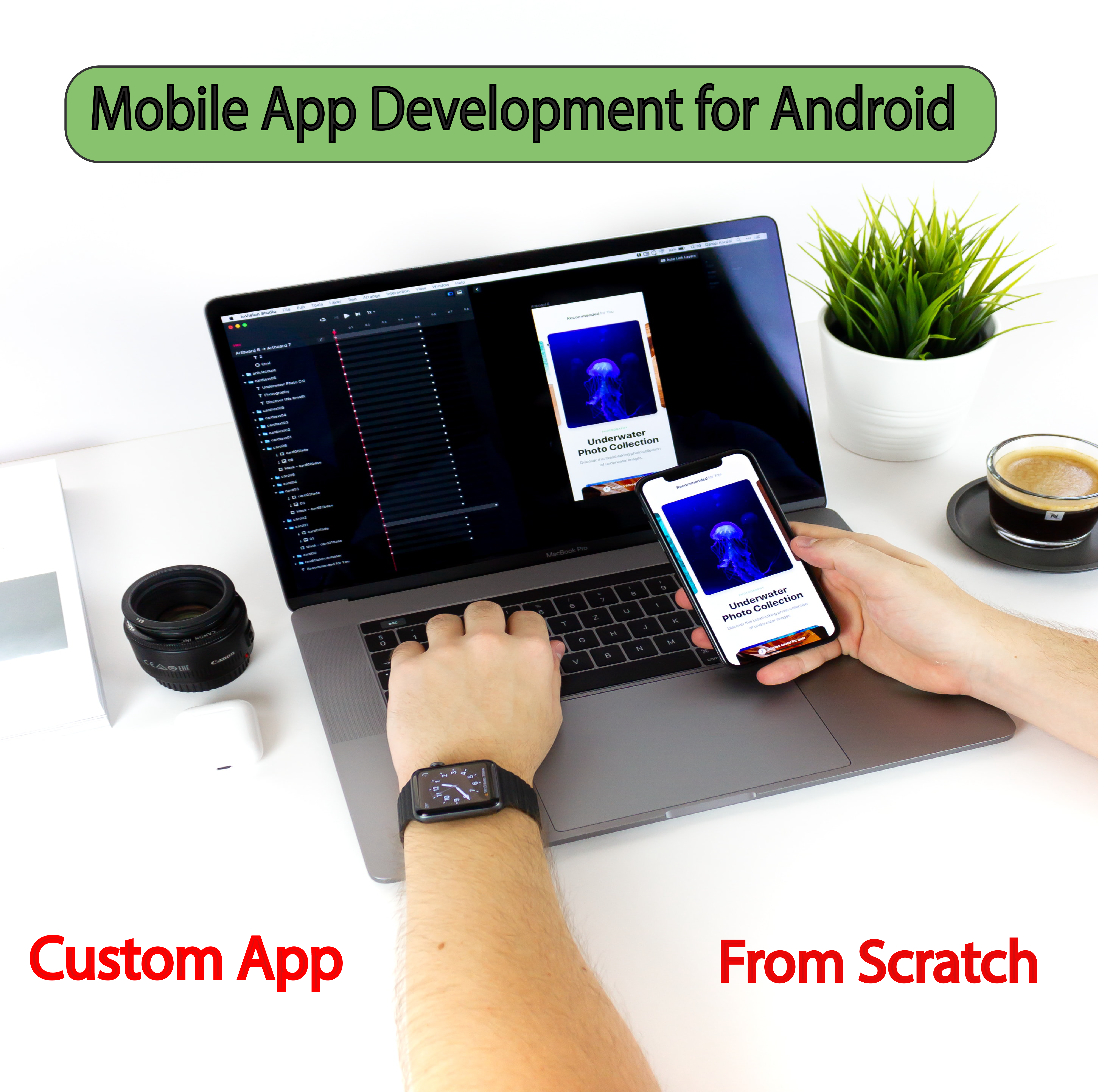 I will develop custom android app using android studio