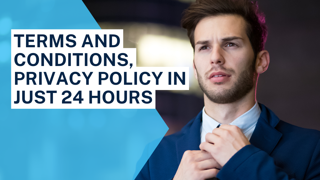 I will generate terms and conditions and privacy policy for your website and blog post