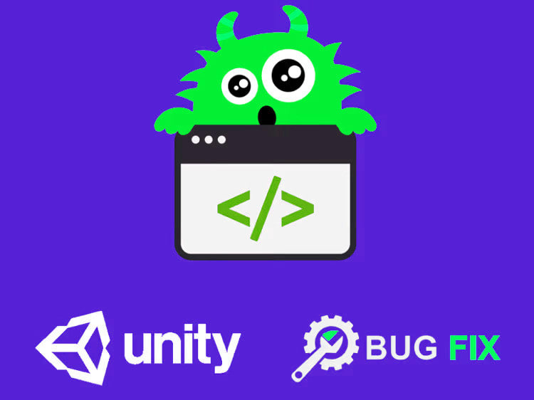 I will fix any bug or errors related to unity games
