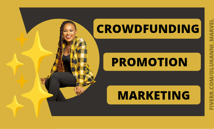 I will promote crowdfunding campaign, fundraising promotion, indiegogo, Kickstarter campaign 