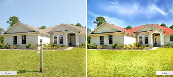 Edit Real Estate Photos Single or Multiple Exposure 