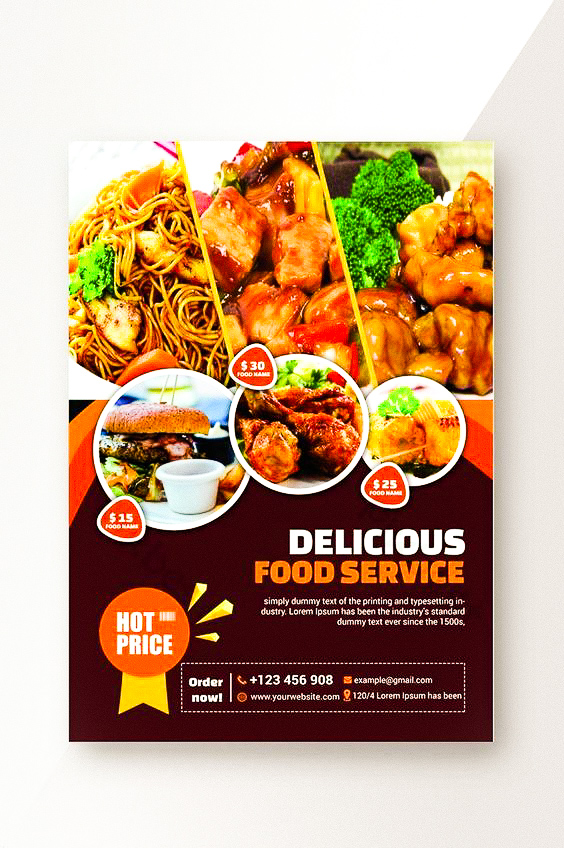 I will create a professional flyer in few hours