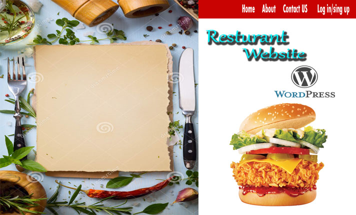 I will create a restaurant website in WordPress