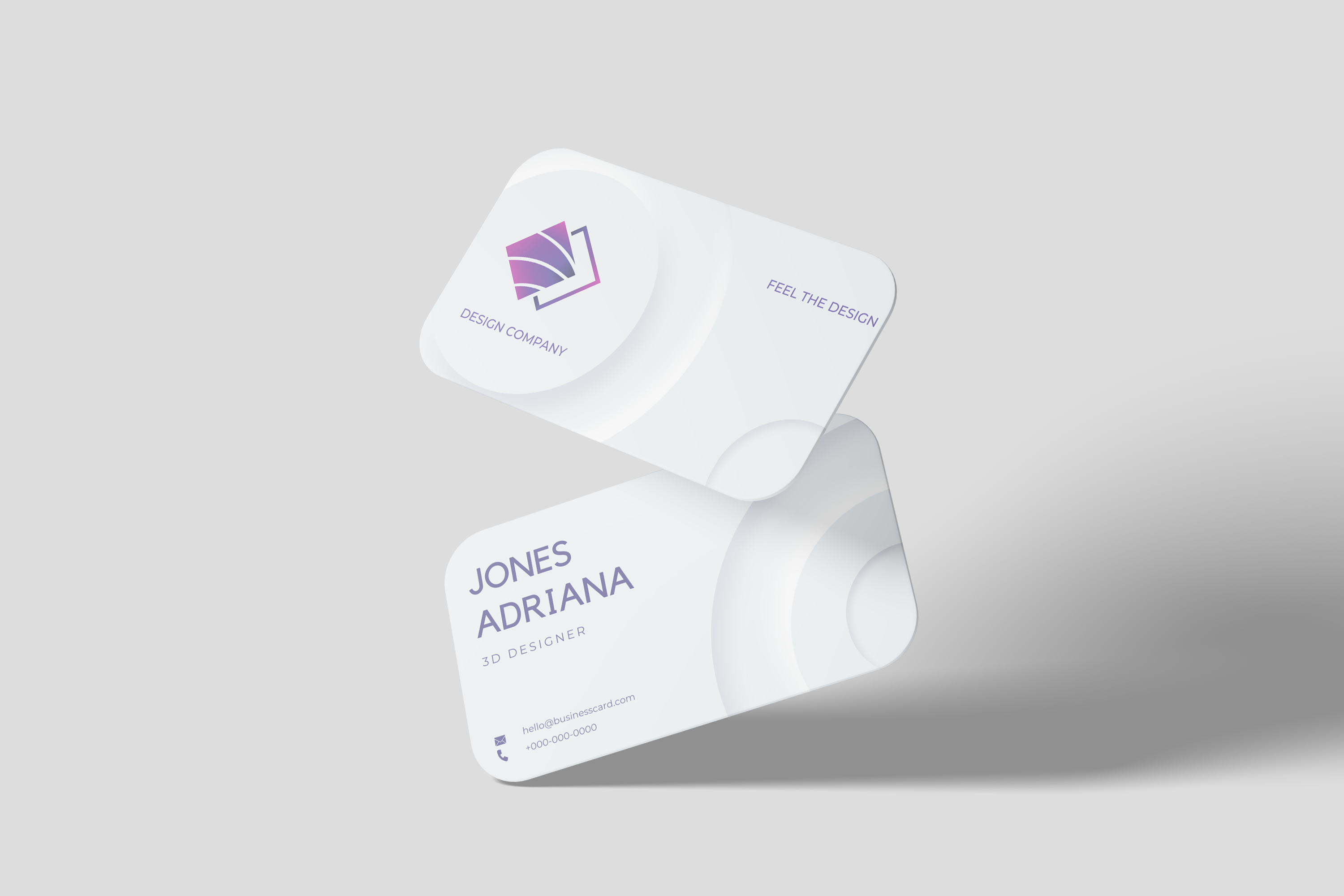 I will do a modern business card in 5 hours