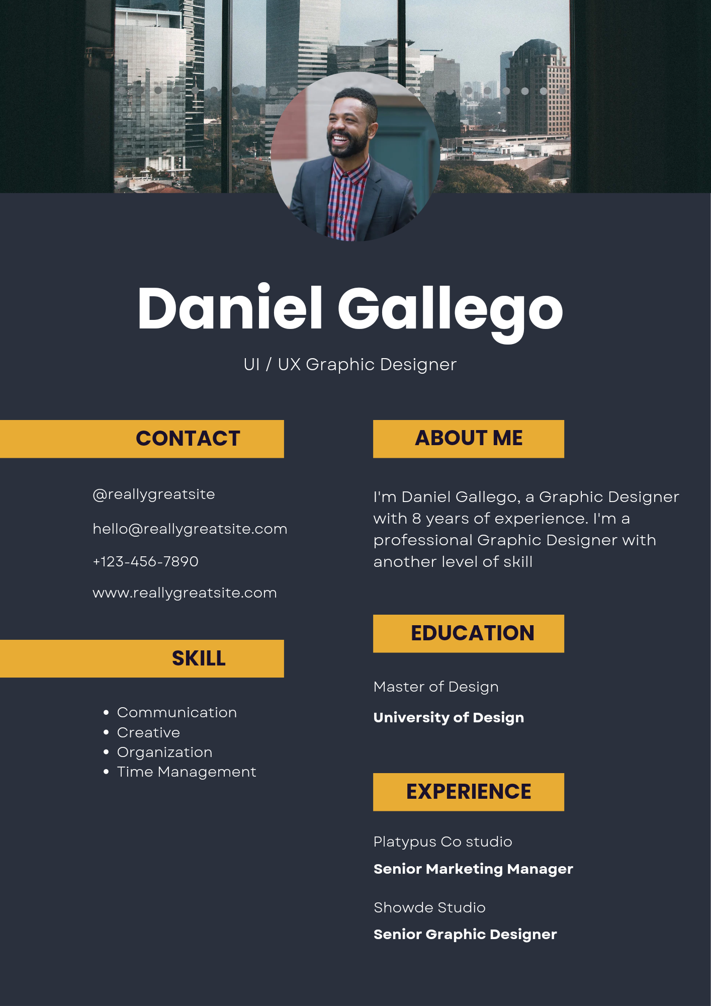 I will write Professional and Eye Catching Resume Writing/CV for your career