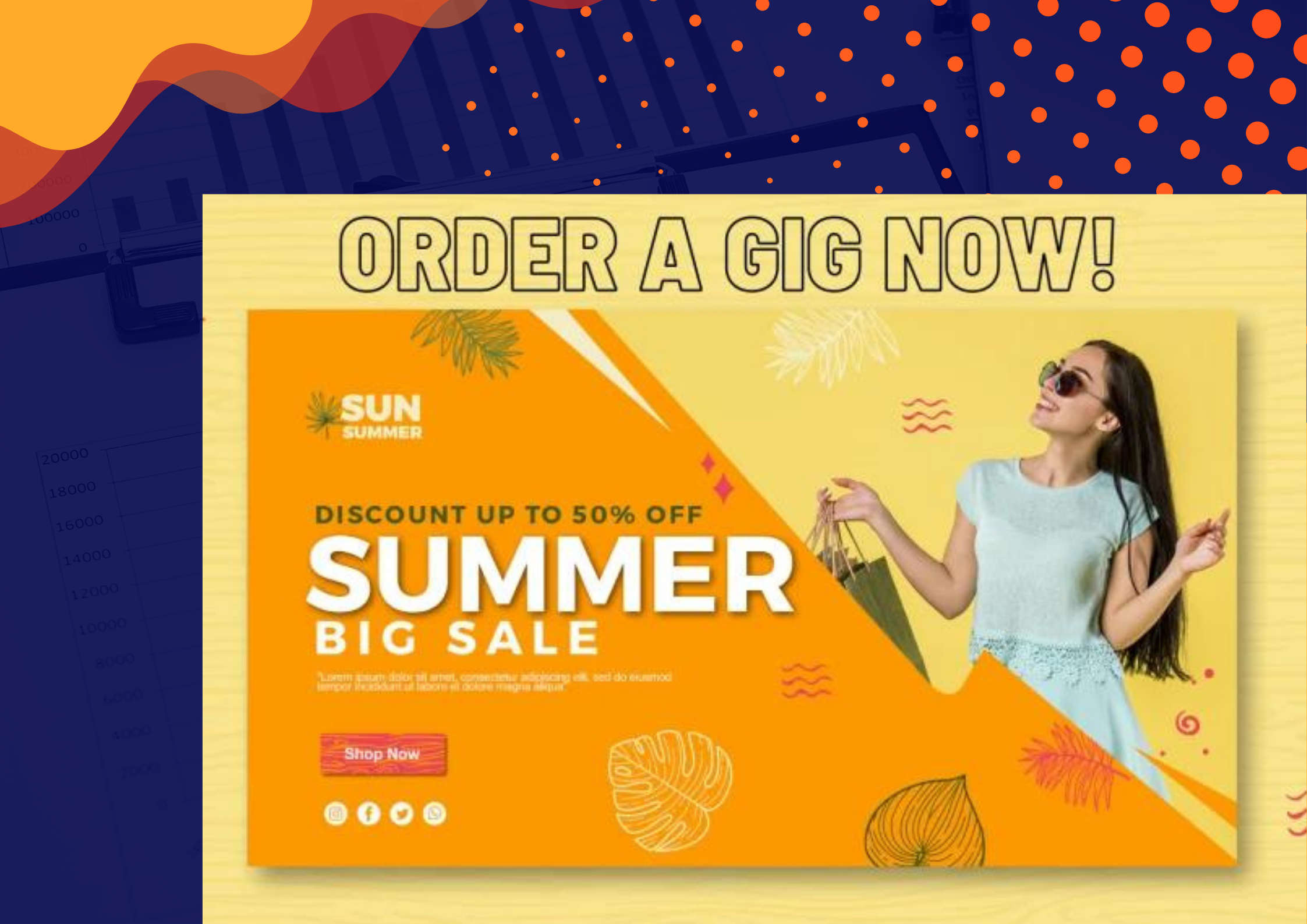 I will create Facebook, Instagram linkedin banner co...