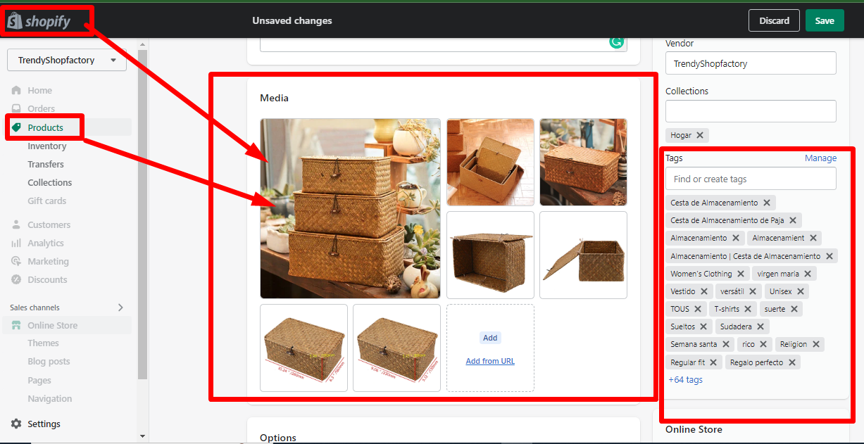 I will do eCommerce and Shopify Website SEO 