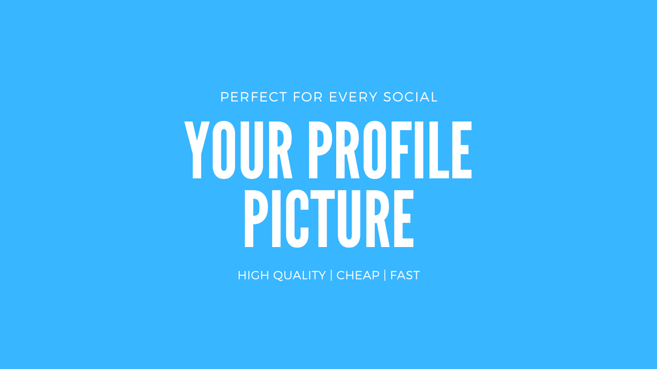 I will make your profile picture