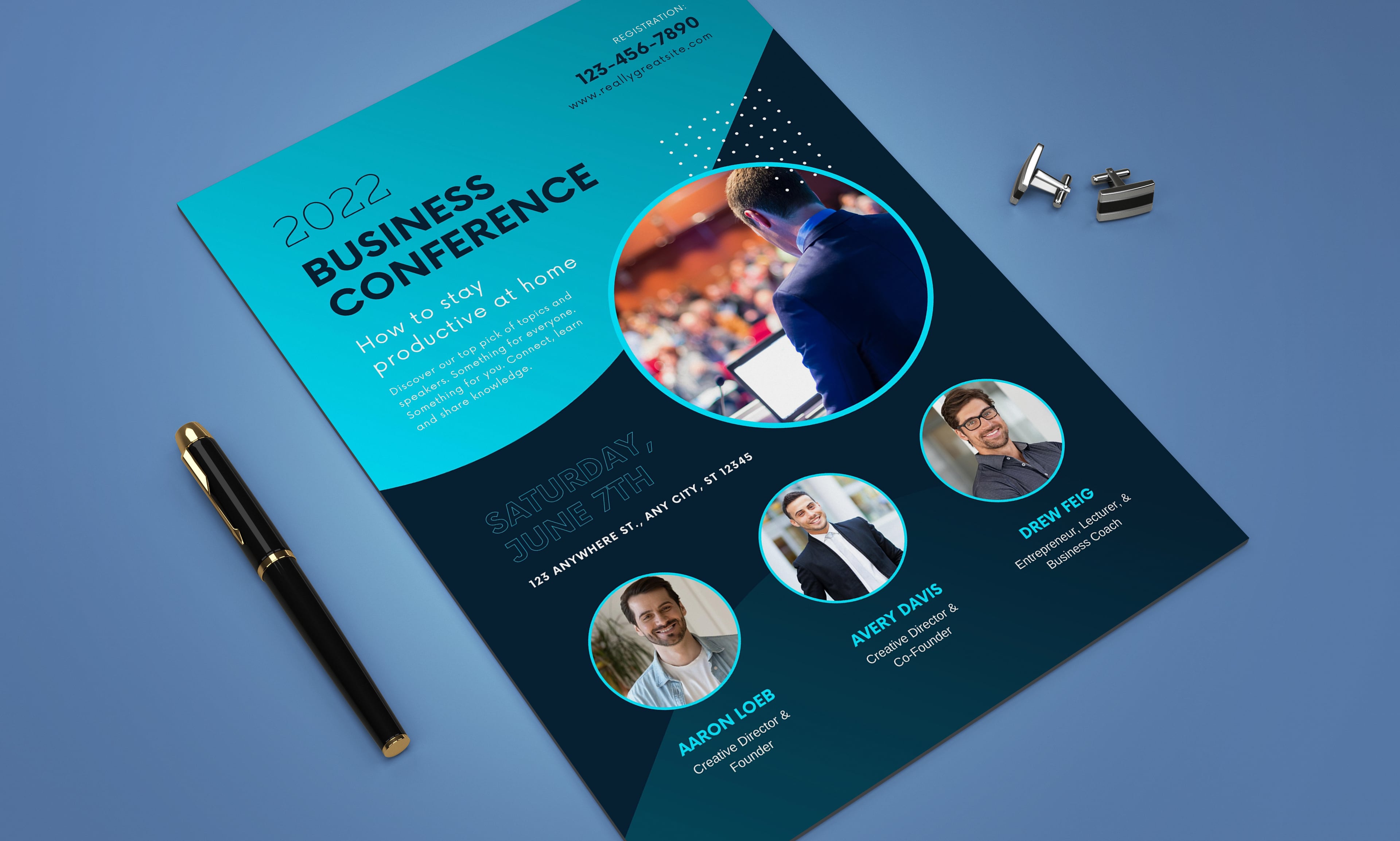 I will design professional flyer design for your business