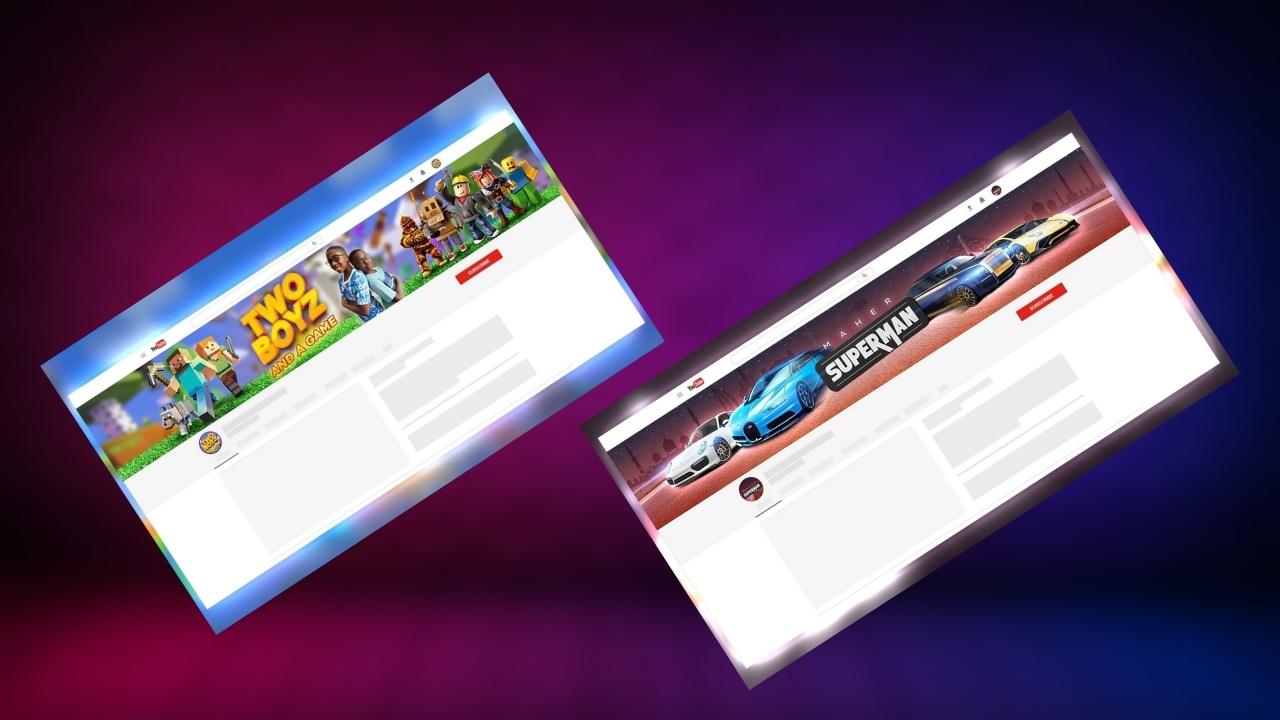 I will design YouTube cover, profile picture and thumbnail