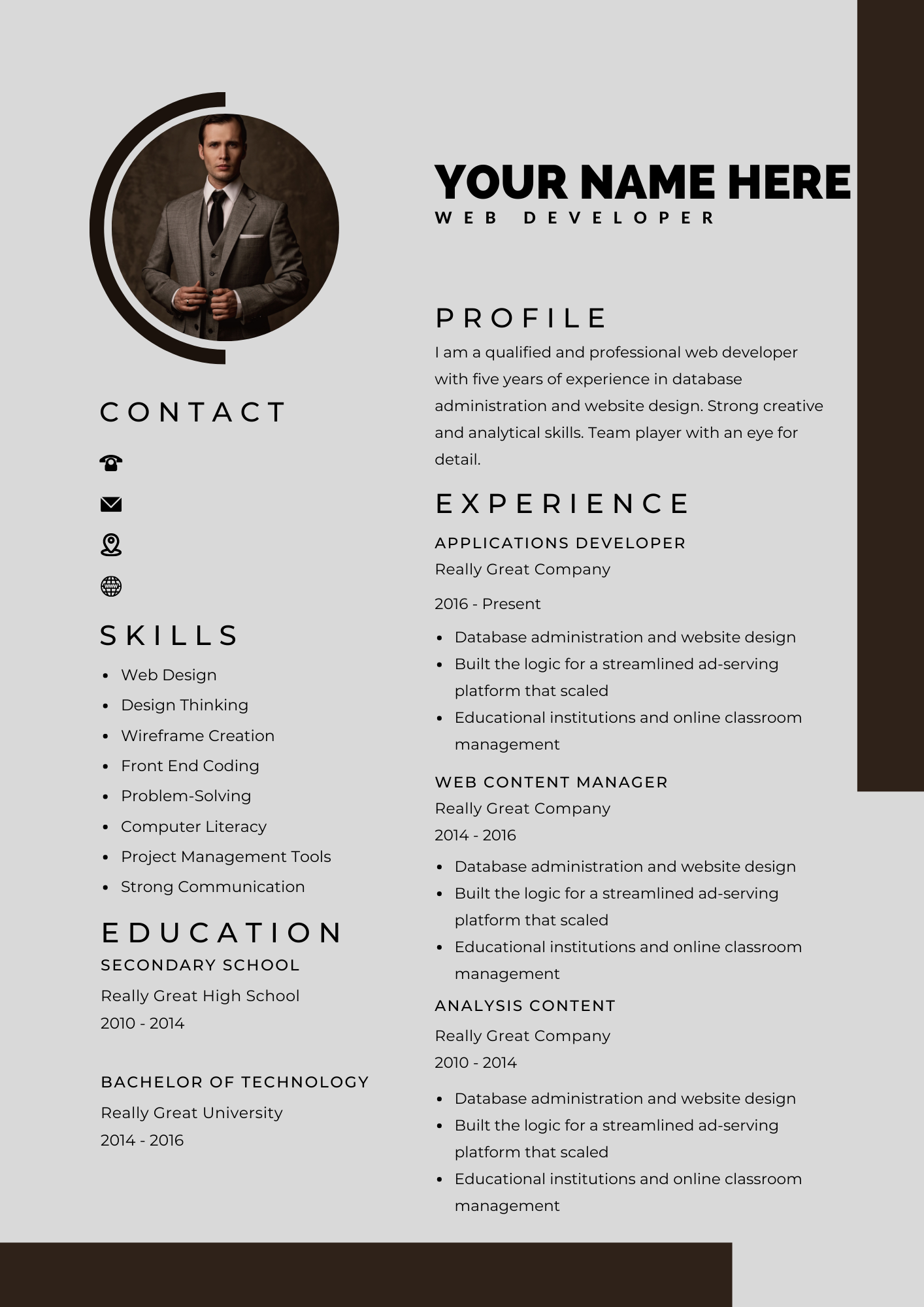 I will do job winning cv, resume, cover letter writing service