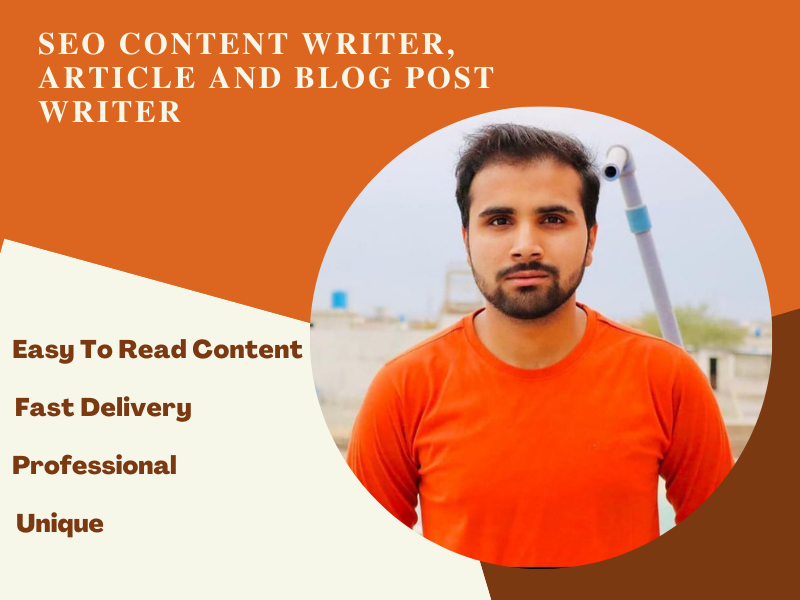 I will write SEO blog posts, website content, and articles