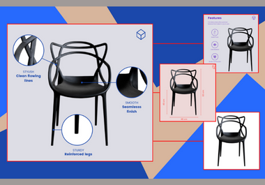 I will do amazon product photography image editing and infographic