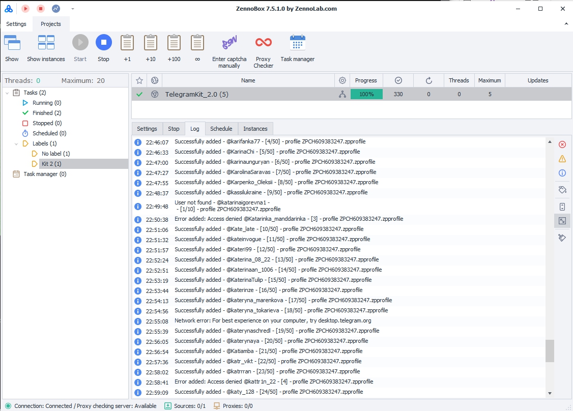 Adder software, Mass DM bot, scrape target users with Telegram Kit 2 ✅