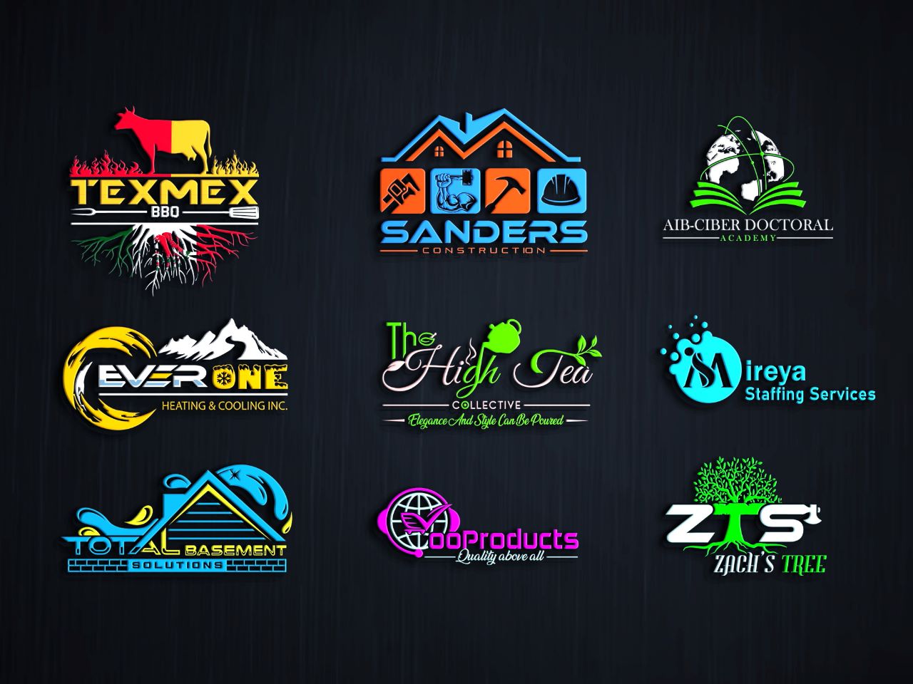 I will create 100% Modern, Minimalist Logo Design, Brand Logo Design, Creative Logo