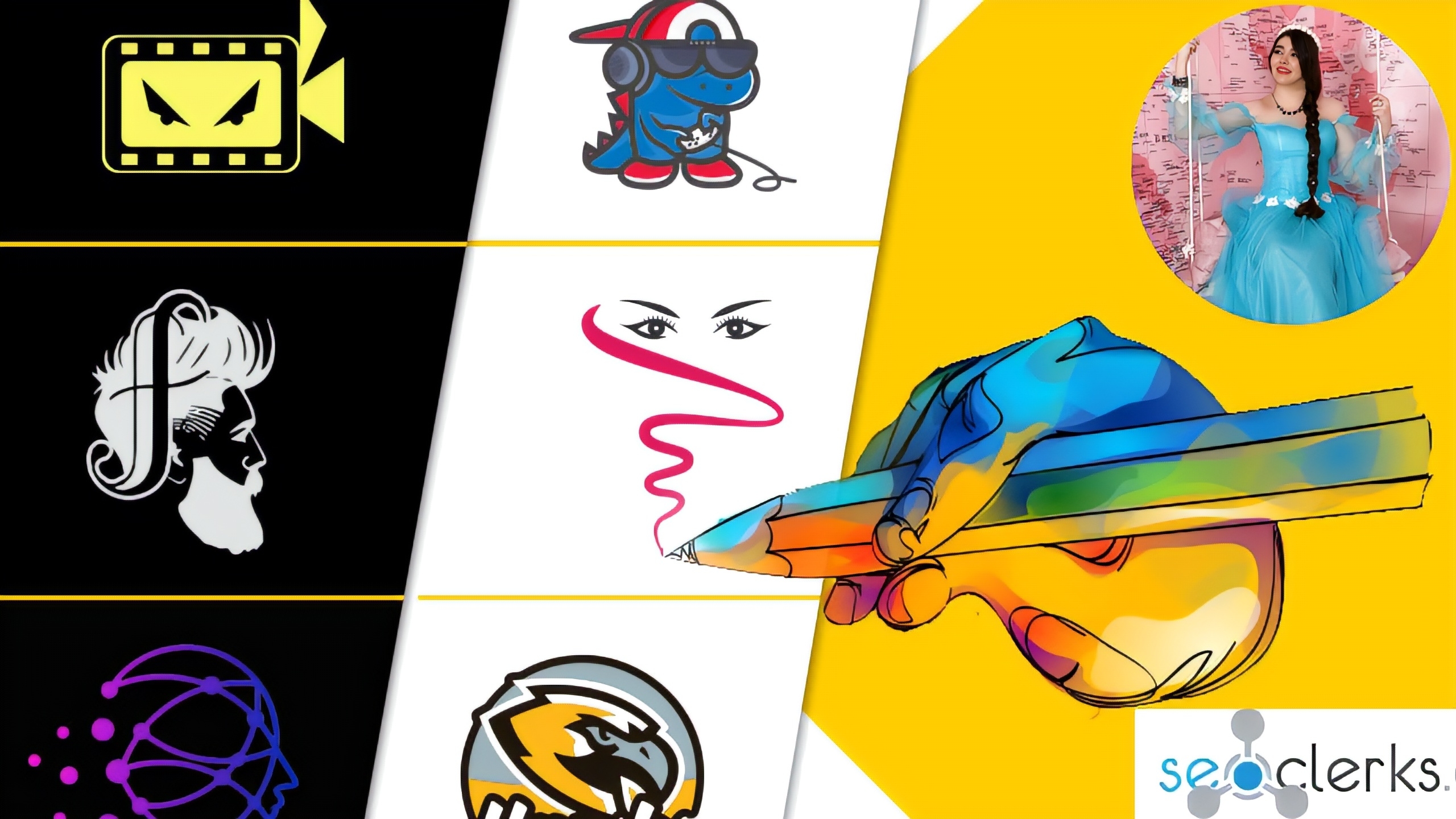 3 Creative Logo Concepts For You (3D logo)