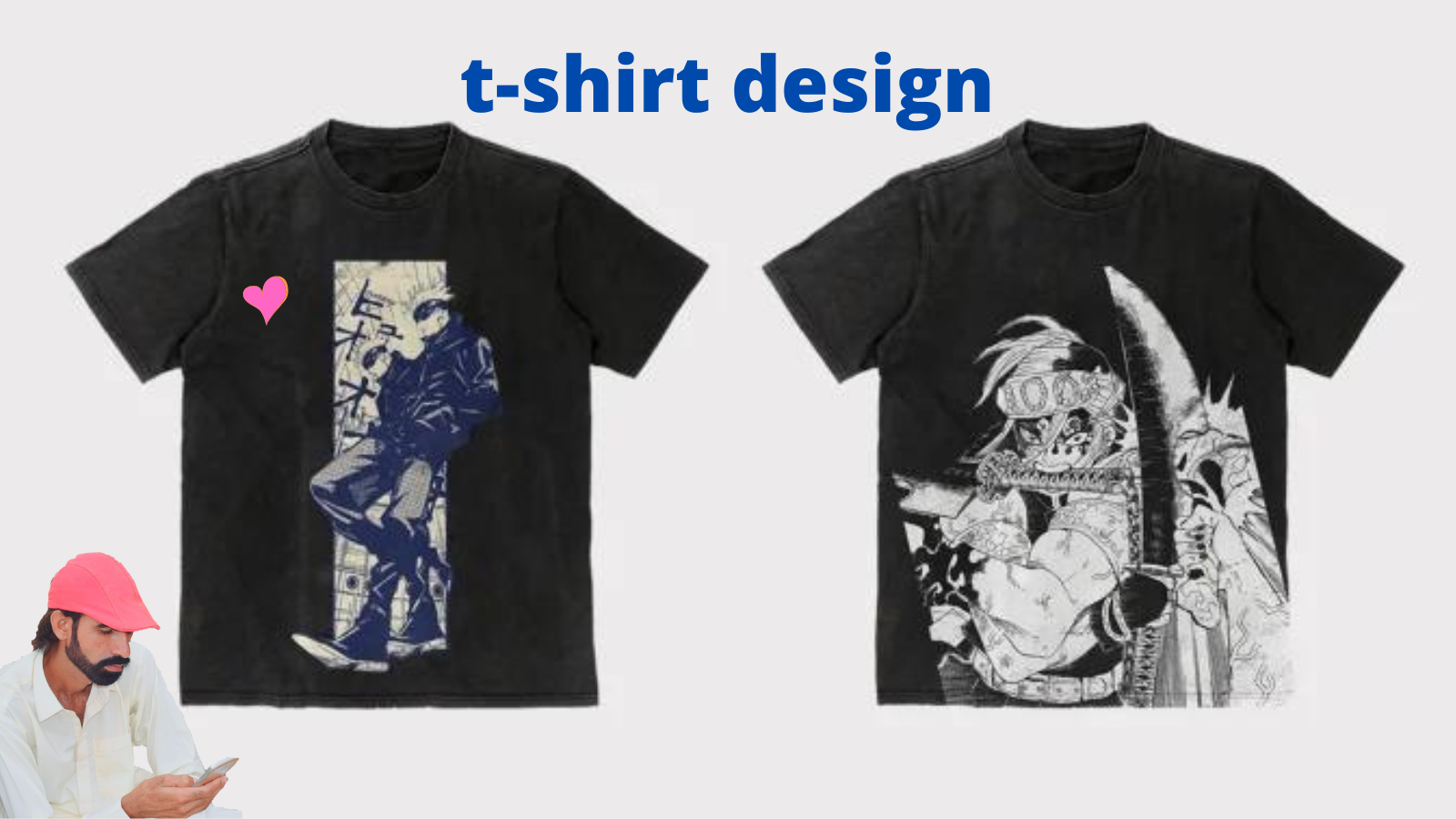I will design anime manga for your streetwear brand t shirt