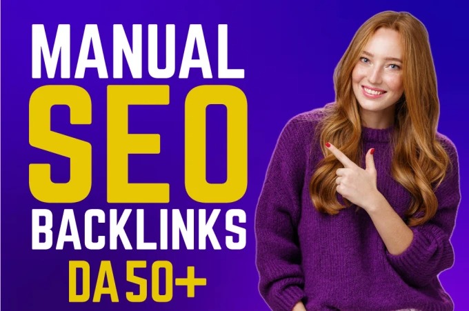 Build, All DA50+ white hat manual link building dofollow SEO backlinks service