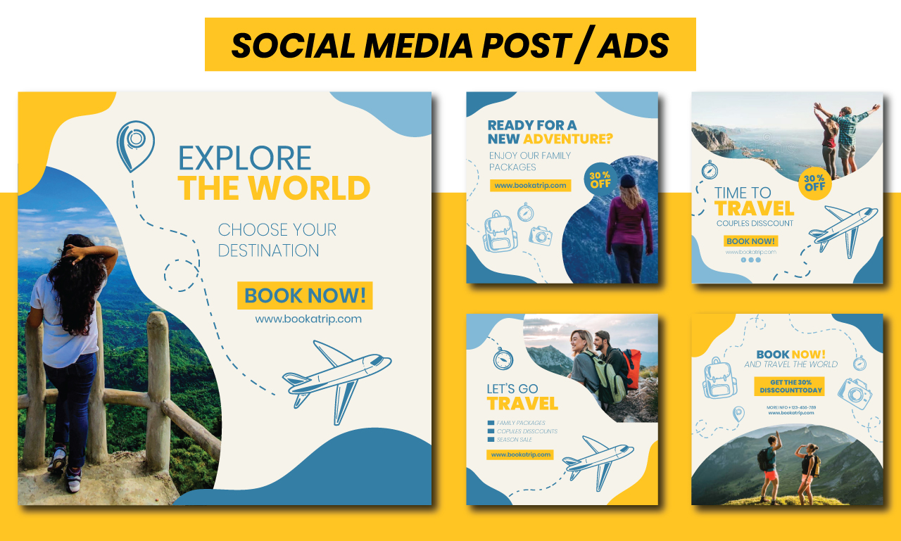 Design Professional Facebook, Instagram, Ads , Cover, Social Media, LinkedIn in 24 hour