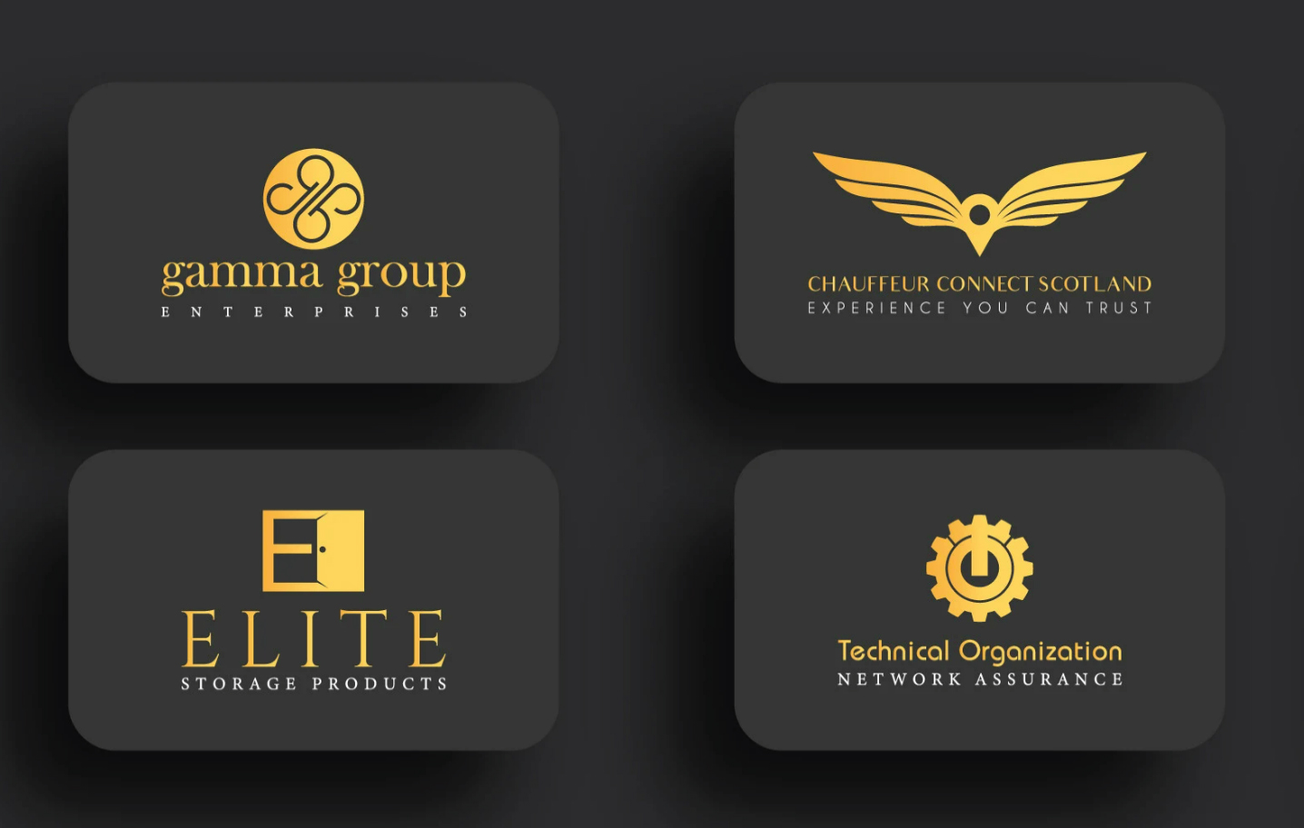 3 Concepts MINIMALISTIC and UNIQUE business logo design IN 24 hrs