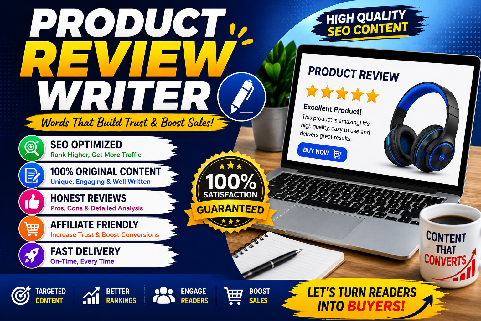 I Will Write High-Converting Product Reviews for Affiliate
