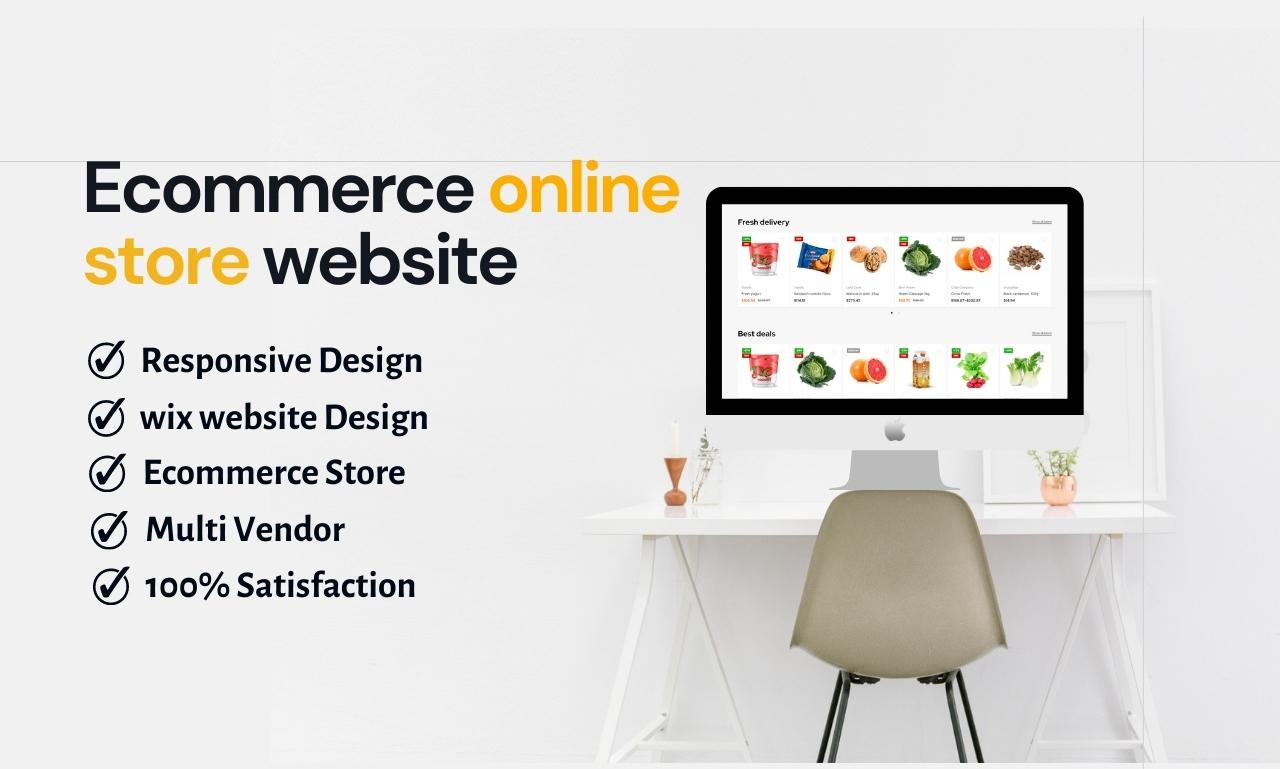 I will create a professional ecommerce wordpress website using woocommerce