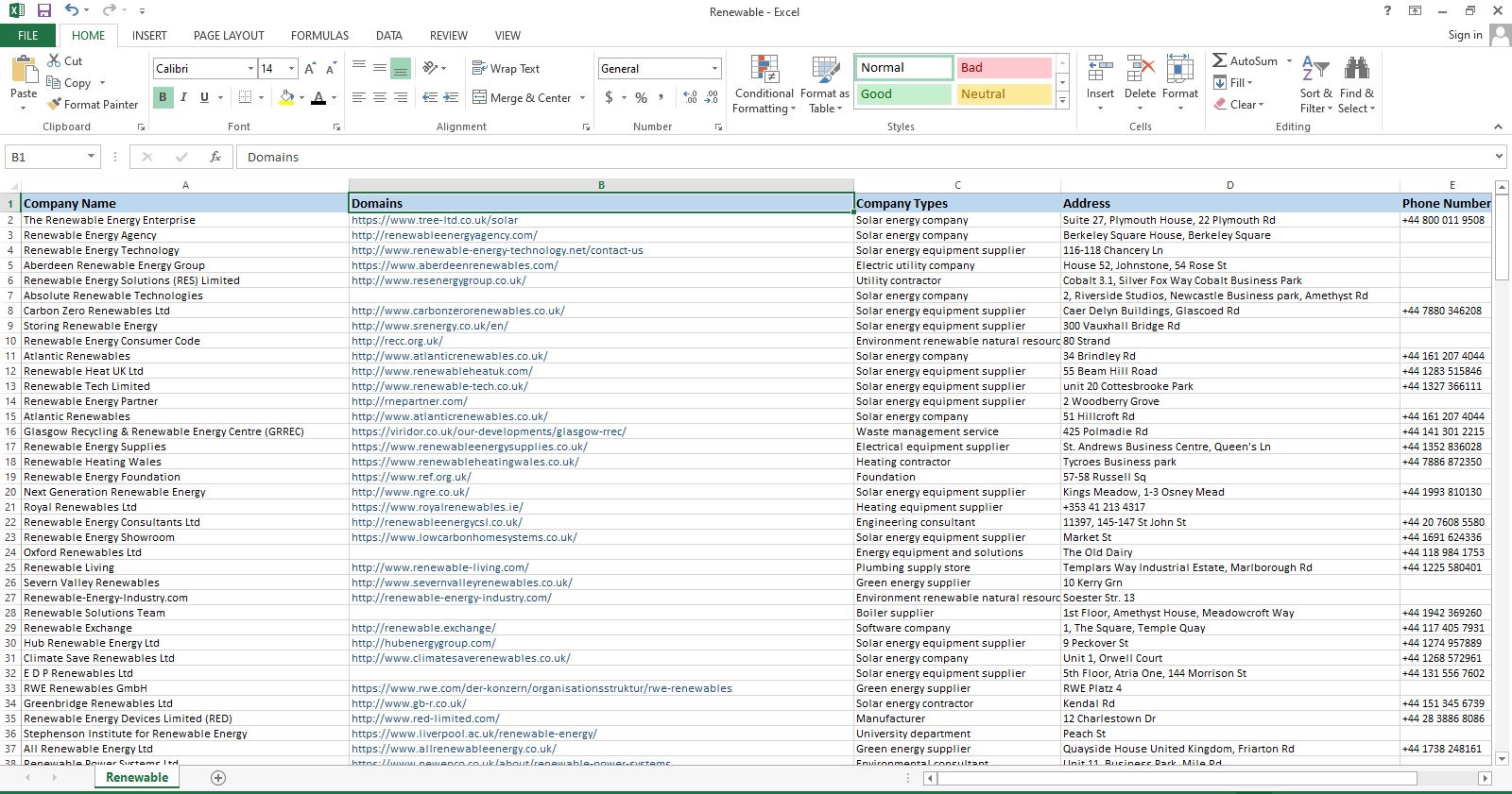 Boost Your Business with High-Quality & Up-to-date B2B Leads Generation Services from Google Maps