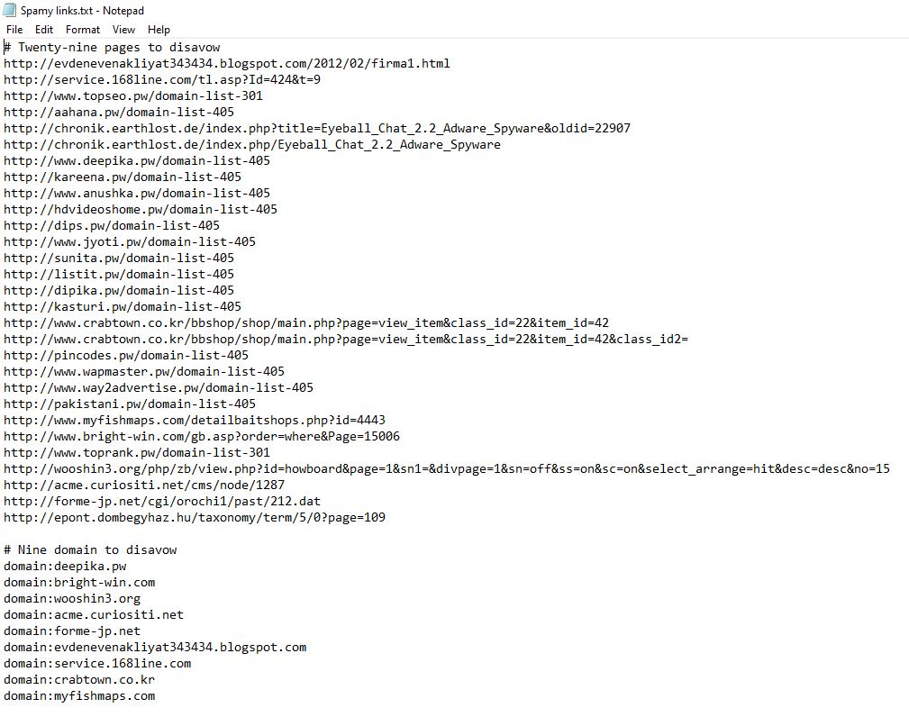 I will Remove ALL Spammy Toxic Bad Backlinks & Create Disavow File to Recover Penalty