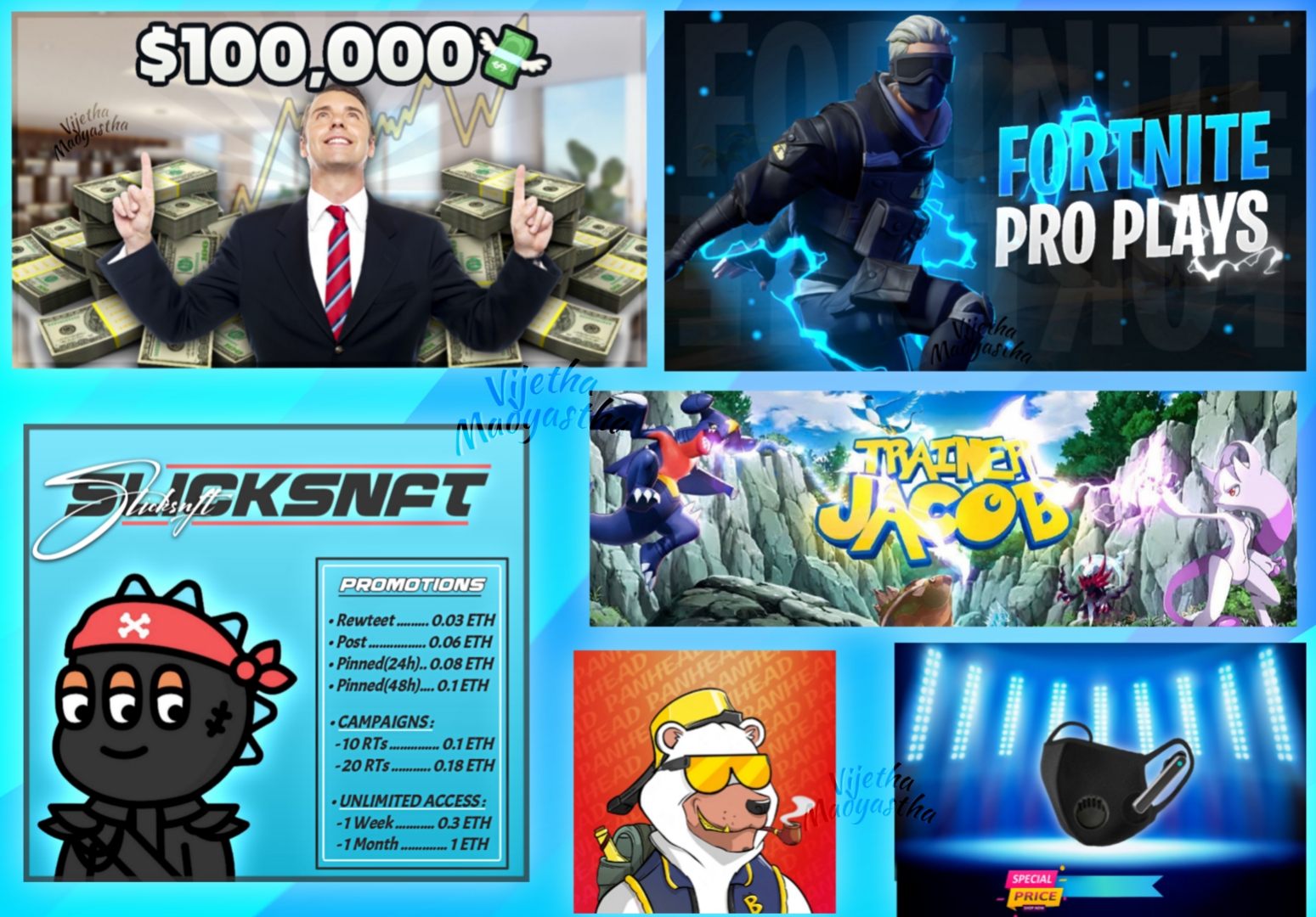 I will create eye-catching Graphical works