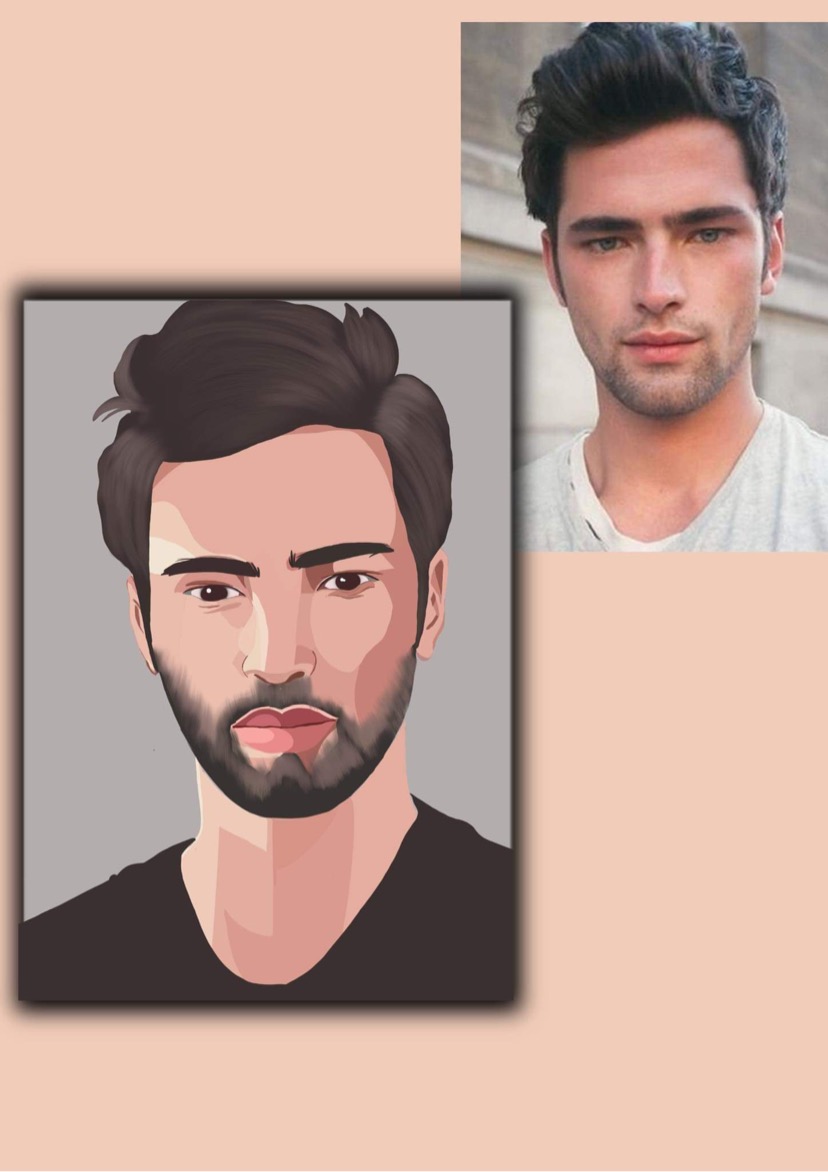 I will make ur picture into a cartoon 