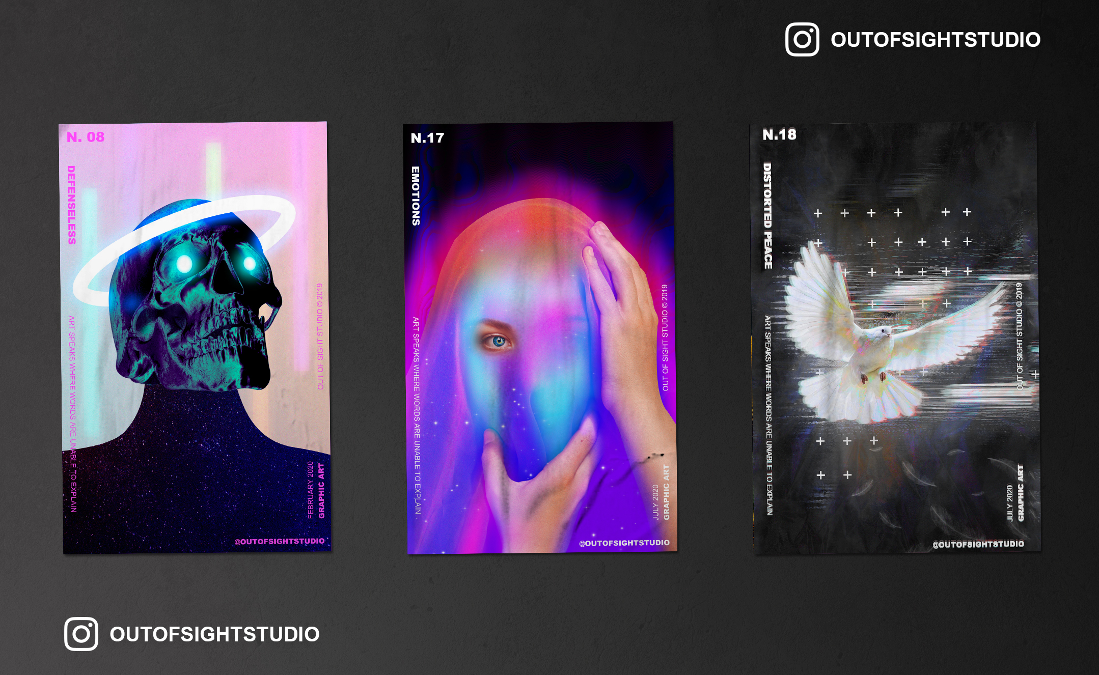 I offer all kinds of Graphic works