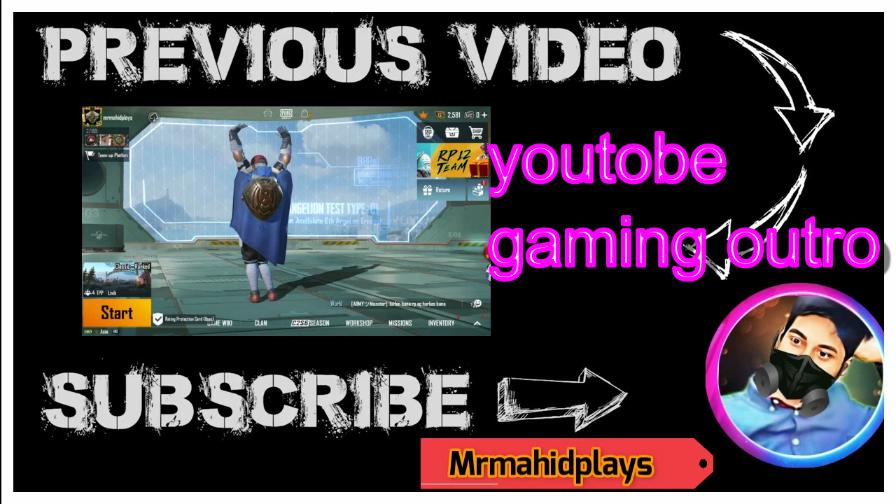 I WILL create a gaming outro within 24 hours