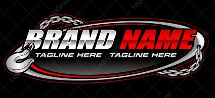 I will create logistics transport cargo trucking and towing logo