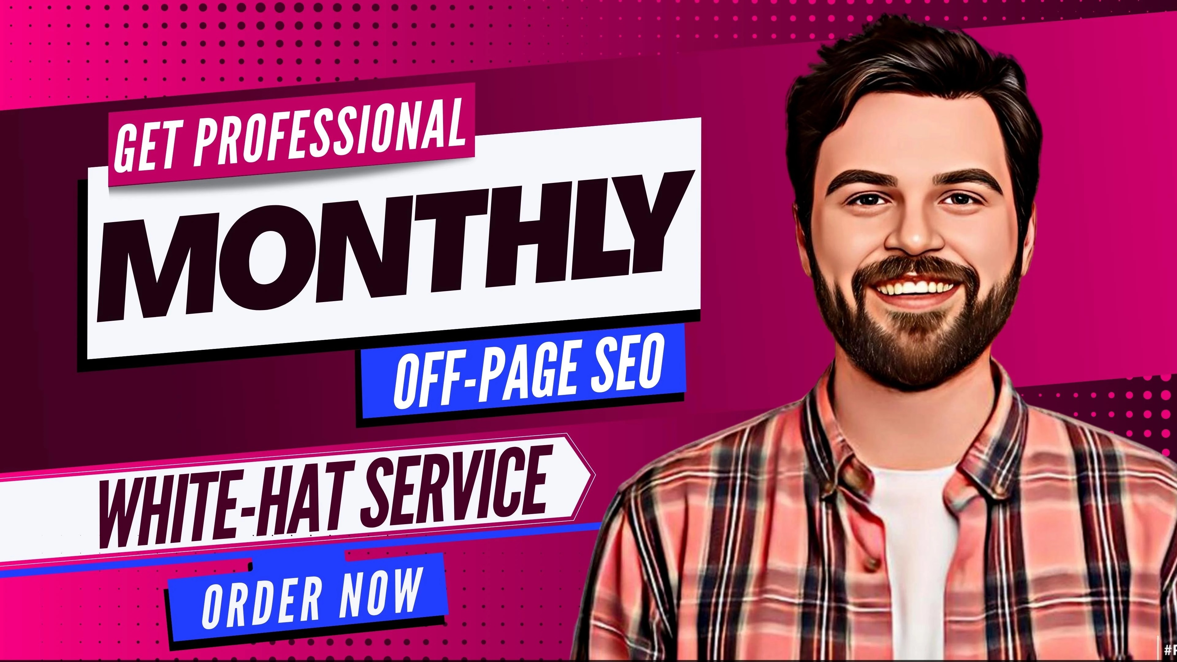 Get Professional Monthly Complete OFF-PAGE SEO White Hat seo backlinks package 